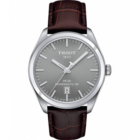 Мужские Швейцарские Часы Tissot PR100 Powermatic 80 T101.407.16.071.00